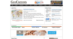 Desktop Screenshot of geocurrents.info